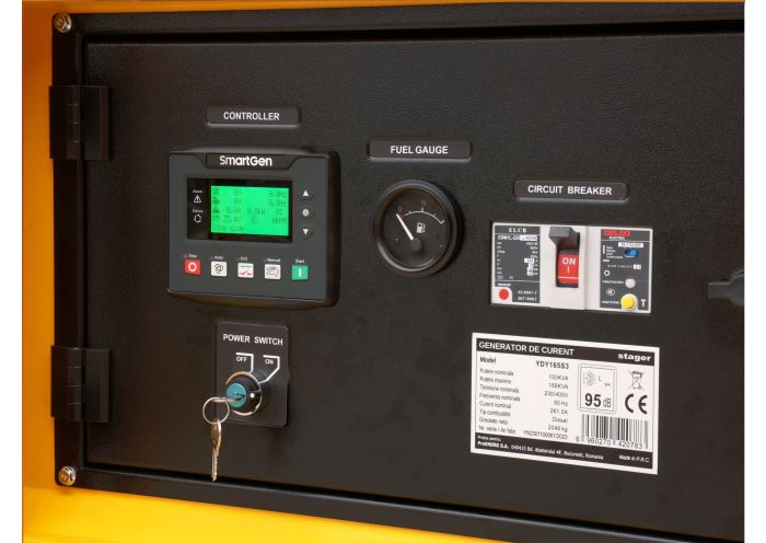 Stromerzeuger YORKING YDY 165 S3 - SEV