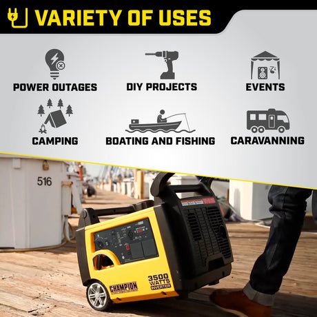 Stromerzeuger CHAMPION 3500W Inverter Petrol Generator - SEV