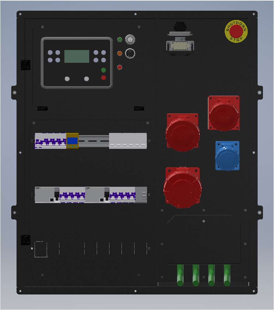 Stromerzeuger GENMAC STRONG-RENT G45DSS-M5 MECCALTE DGUV