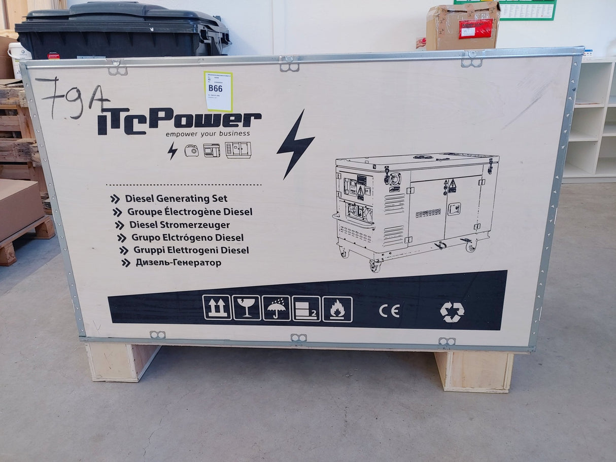 ITC POWER DG12000XSE - T Diesel Stromerzeuger - SEV