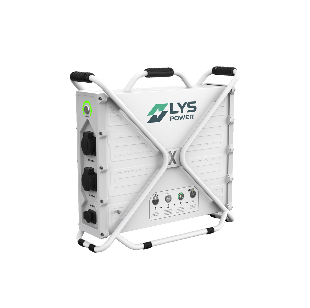 Mobiler Energiespeicher LYS PowerGiant 3600 RCD