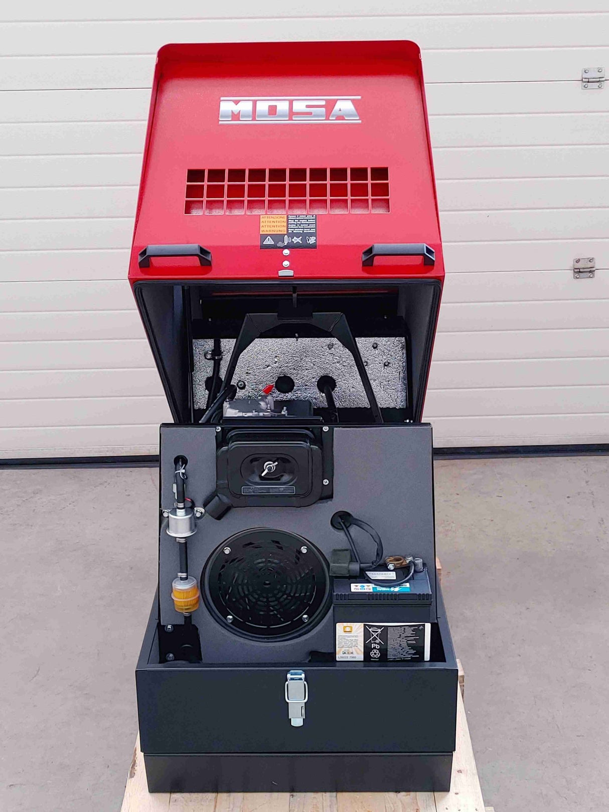Tragbarer Stromerzeuger MOSA GE SX 6500 YDT - SEV