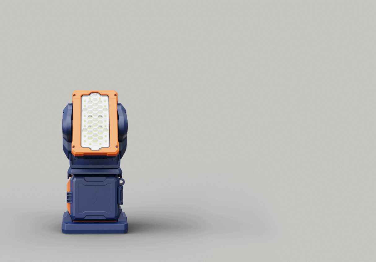 Lampe LED rotative COMING PT-200