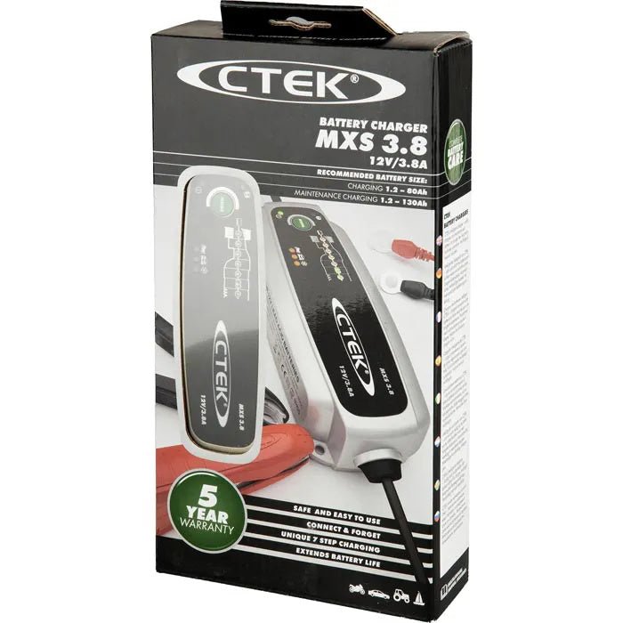 Batterie-Ladegerät CTEK MXS 3.8, 56-309, 12 V, 3,8 A - SEV