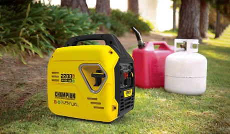 Stromerzeuger CHAMPION 2200W LPG-Dual-Fuel-Inverter Generator "The Mighty Atom" - SEV