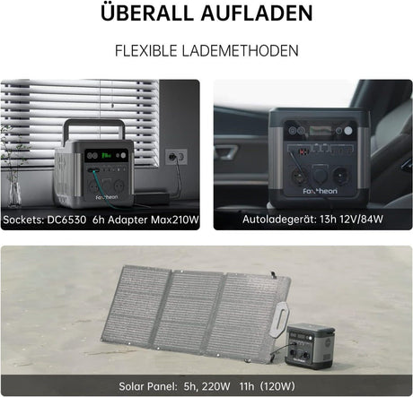 Tragbare Powerstation Foxtheon iGo 600 - SEV