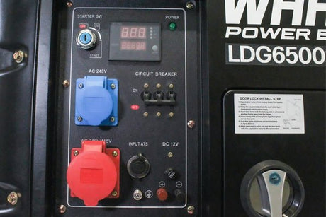 Warrior 6,9 kVA Silent Diesel Generator 3-phase ATS - SEV