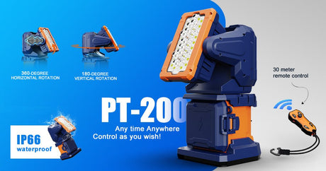 Drehbare LED Leuchte COMING PT - 200 - SEV