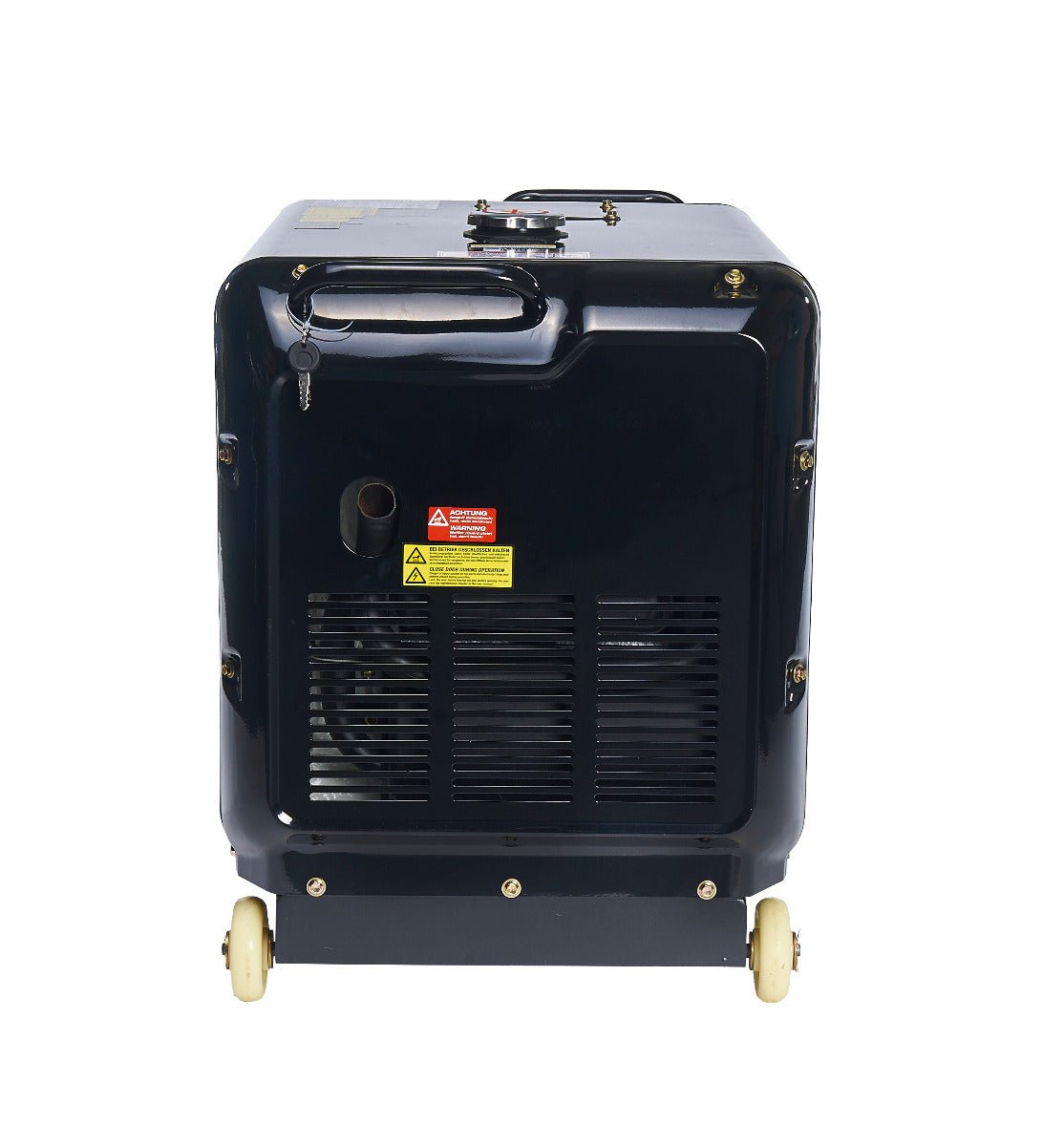 Warrior 5500W Silent Diesel Generator 1-phase ATS - SEV