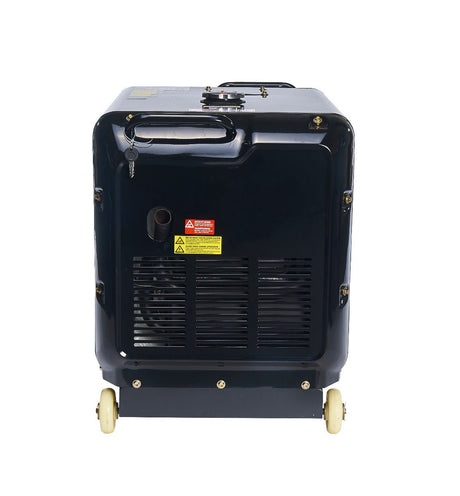 Warrior 5500W Silent Diesel Generator 1-phase ATS - SEV