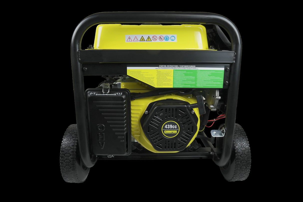 Groupe électrogène CHAMPION Générateur bicarburant GPL 7 000 watts avec démarreur électrique