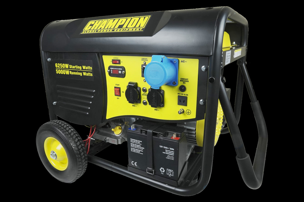 Groupe électrogène CHAMPION Générateur essence 5500W