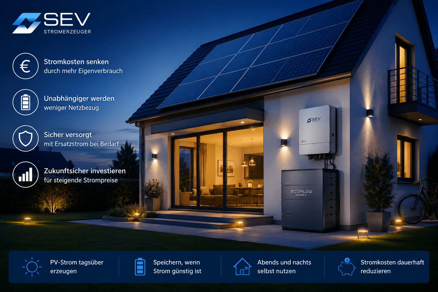 Batteriespeicher für Einfamilienhäuser: wann sinnvoll, wann nicht? - SEV
