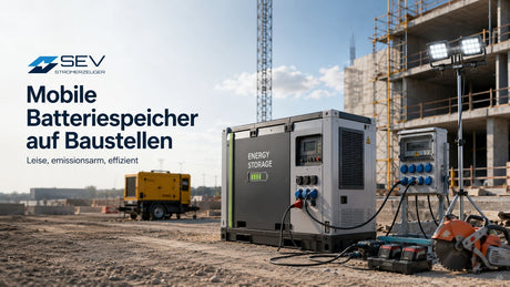 Mobile Batteriespeicher auf Baustellen – wofür braucht man sie? - SEV
