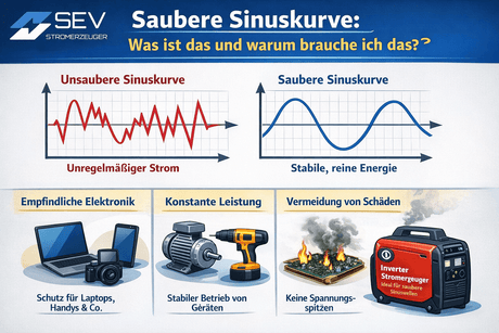 Saubere Sinuskurve – was ist das und warum brauche ich das? - SEV