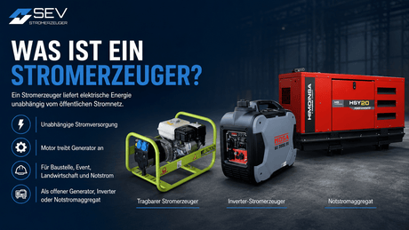 Was ist ein Stromerzeuger? - SEV