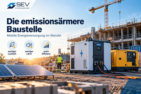 Die emissionsärmere Baustelle