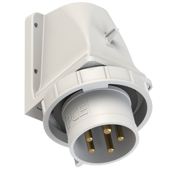 PCE CEE - Wandgerätestecker 400V 32A 5p 1h IP67 - SEV
