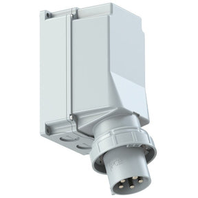 PCE CEE - Wandgerätestecker 400V 125A 5p 1h IP67 POWER TWIST - SEV