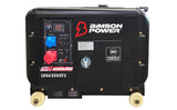 Warrior 6,9 kVA Silent Diesel Generator 3 - phase ATS - SEV