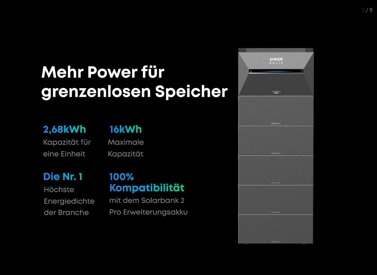 Anker SOLIX BP2700 Erweiterungsakku - SEV