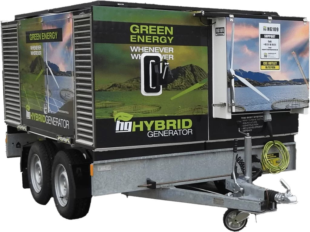 Hybrider Stromerzeuger HYBRIDGENERATOR Compact 45 kVA 22 kWh