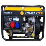 KOMPAK K8000LE-T Diesel-Stromaggregat – Full Power 230/400 V