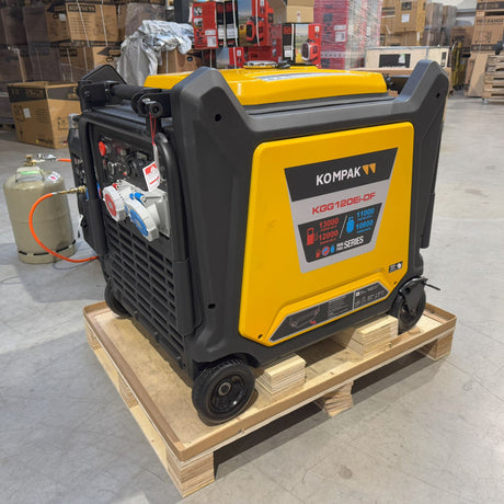 KOMPAK Inverter-Stromerzeuger KGG120Ei-DF (Dual Fuel) - SEV