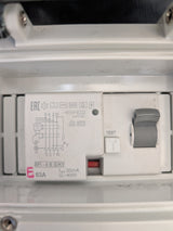 Mobilverteiler Vollgummi Baureihe GERA 400V 63A, IP44 mit FI-Schalter - SEV
