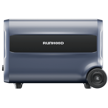 RUNHOOD F2400 I 3 in 1 Balkonkraftwerk I Powerstation I PV - Speicher I Notstromlösung I 2400W, 2400Wh - SEV