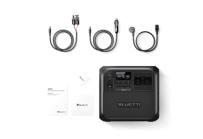 BLUETTI AC180P Tragbare Powerstation I 1800W 1440Wh - SEV